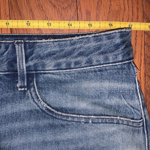 3x1 Made Here Celine denim vintage mini skirt sz30 - Picture 7 of 11